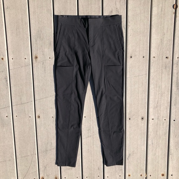 Athleta Wander Stash Skinny Pant Style 353676 T0127 Black Sz 4 Sold Out Online! - Picture 2 of 13